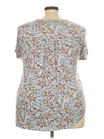 Philosophy Republic Clothing Short Sleeve Blouse (view 2)