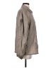 Athleta 100% Nylon Brown Long Sleeve Button-Down Shirt Size S - photo 4