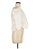 Mango 100% Cotton Ivory 3/4 Sleeve Blouse Size 6 - photo 4