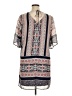 Westport 100% Polyester Paisley Gray Casual Dress Size XL - photo 2