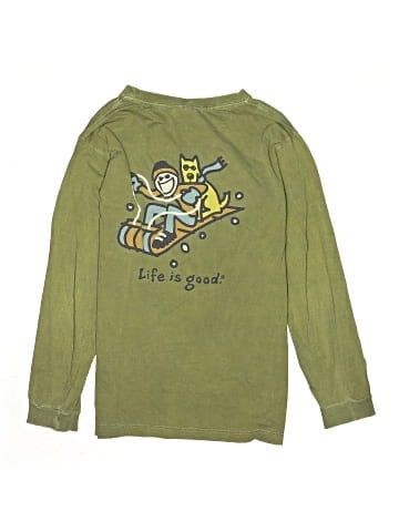 Life Is Good Long Sleeve T-Shirt (view 2)
