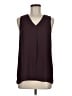41Hawthorn 100% Polyester Burgundy Sleeveless Blouse Size M - photo 1