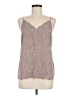 Halogen 100% Polyester Brown Sleeveless Blouse Size M - photo 1