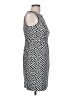 Charter Club 100% Polyester Houndstooth Black Cocktail Dress Size 10 Petite - photo 4