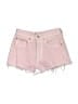 Levi's 100% Cotton Hearts Pink Denim Shorts Size 26 waist - photo 1