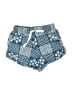 Julia Amory Print Blue Shorts Size 4 - photo 1
