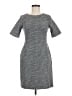 Lands' End Tweed Gray Casual Dress Size 6 (petite) - photo 1