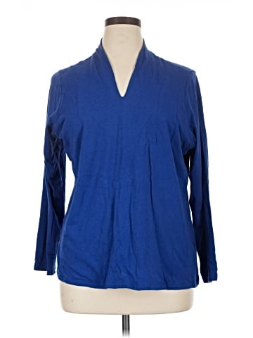 D&Co. Long Sleeve Blouse (view 1)
