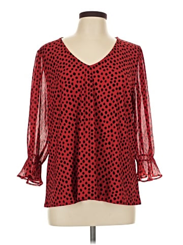 Cato 3/4 Sleeve Blouse (view 1)