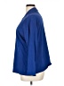D&Co. Blue Long Sleeve Blouse Size 1X - photo 5