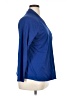 D&Co. Blue Long Sleeve Blouse Size 1X - photo 4