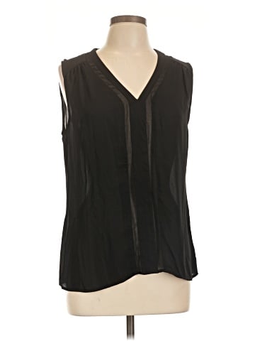 Rose + Olive Sleeveless Blouse (view 1)