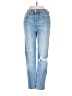 RE/DONE Hearts Blue Jeans Size 26 waist - photo 1