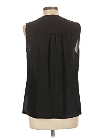Rose + Olive Sleeveless Blouse (view 2)