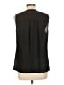 Rose + Olive 100% Polyester Black Sleeveless Blouse Size L - photo 2
