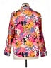 Ruby Rd. 100% Cotton Floral Pink 3/4 Sleeve Blouse Size 18 - photo 2