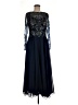 Xscape Blue Cocktail Dress Size 8 - photo 1