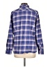 L.L.Bean 100% Cotton Plaid Blue Long Sleeve Button-Down Shirt Size L - photo 2