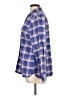 L.L.Bean 100% Cotton Plaid Blue Long Sleeve Button-Down Shirt Size L - photo 5