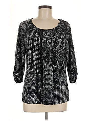 Sag Harbor 3/4 Sleeve Blouse (view 1)
