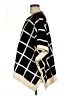 Club Monaco Checkered-gingham Black Poncho One size - photo 5