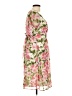 Connected Apparel 100% Polyester Floral Pink Casual Dress Size 12 - photo 4