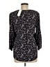 Fun2Fun 100% Rayon Black 3/4 Sleeve Blouse Size M - photo 2
