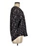 Fun2Fun 100% Rayon Black 3/4 Sleeve Blouse Size M - photo 4