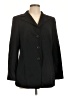 AKRIS 100% Wool Black Wool Blazer Size 12 - photo 1