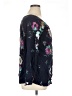 Faded Glory 100% Rayon Blue Long Sleeve Blouse Size 16 - 18 - photo 4