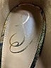 Sam Edelman Paisley Gold Heels Size 8 1/2 - photo 3