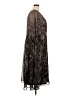 DKNY 100% Polyester Animal Print Brown Casual Dress Size 18 - photo 4