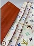 Louis Vuitton 100% Coated Canvas White Multicolore Sarah Wallet One size - photo 10