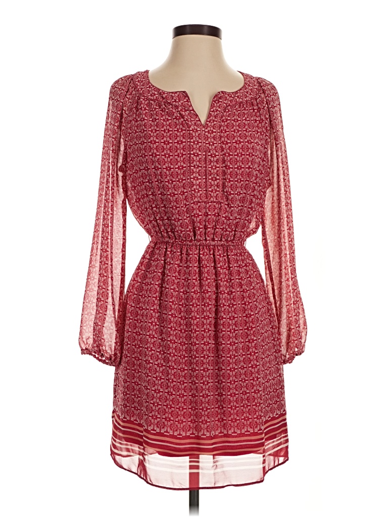 Pre-owned Max Studio Casual Dress In Red