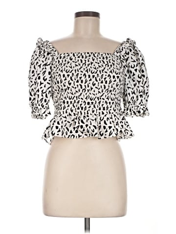 Topshop 3/4 Sleeve Blouse (view 1)