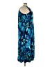 Connected Apparel Tropical Blue Casual Dress Size 24 - photo 4