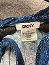 DKNY 100% Polyester Tie-dye Blue Cocktail Dress Size 8 - photo 7