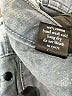 thvm 100% Cotton Hearts Blue Jeans Size 26 waist - photo 7