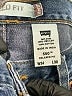 Levi's 100% Cotton Blue Denim Shorts Size 34 waist - photo 4