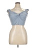 Cider Blue Sleeveless Blouse Size XL - photo 1