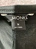 Monki Solid Black Track Pants Size M - photo 7