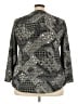 Notations Gray Long Sleeve Blouse Size 3X - photo 2