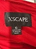 Xscape Solid Red Cocktail Dress Size 6 - photo 4