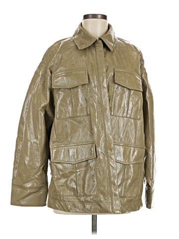 Divided by H&M Faux Leather Jacket (view 1)