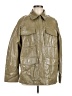 Divided by H&M 100% Polyester Tan Faux Leather Jacket Size M - photo 1