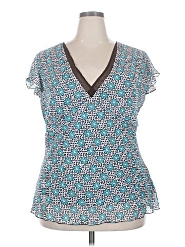 Momentum Short Sleeve Blouse (view 1)