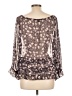 Verty Brown 3/4 Sleeve Blouse Size L - photo 2