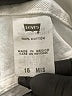 Levi's 100% Cotton Solid Ivory Shorts Size 16 - photo 4