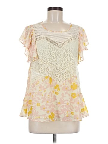 HD in Paris Short Sleeve Blouse (view 1)