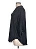 Lush 100% Polyester Polka Dots Black 3/4 Sleeve Blouse Size L - photo 5